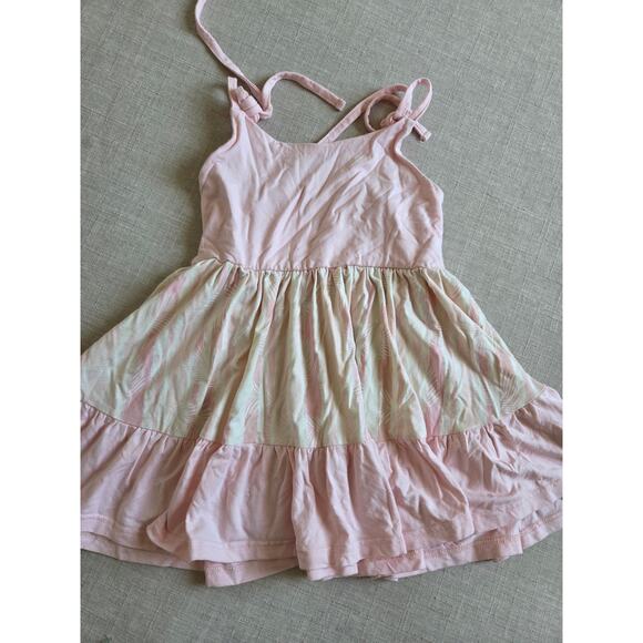 Makena Lane Pink Fronds Tunic Set - Picture 2 of 8